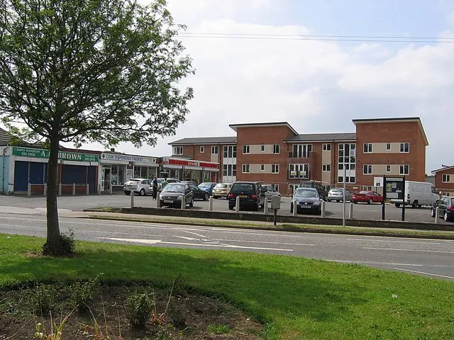 Blue House shops, Carrville High Street