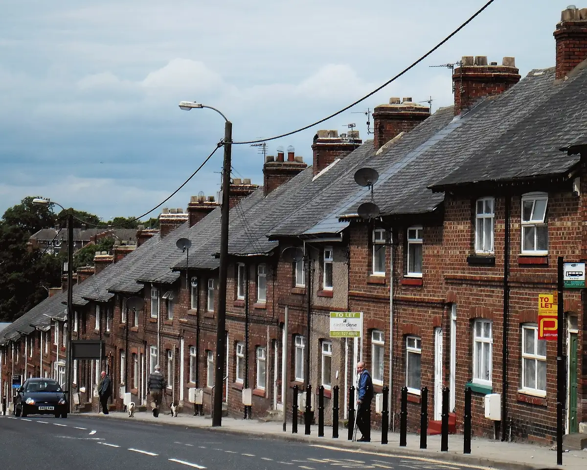 Bowburn village, County Durham